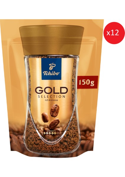 Gold Selection Çözünebilir Kahve 12'li
