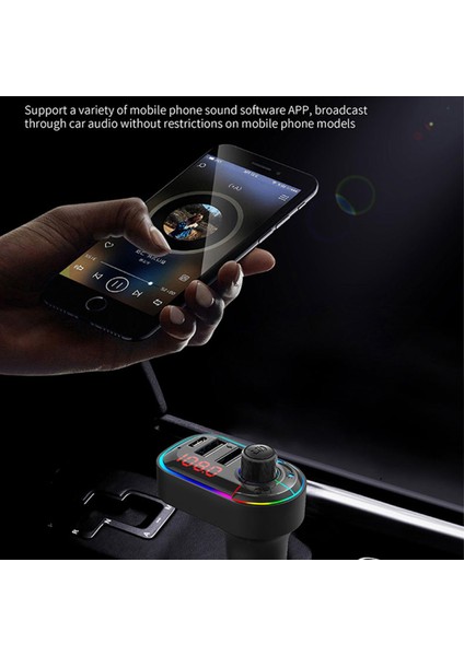 Bluetooth Hızlı Araç Şarj Cihazı Fm Verici (Yurt Dışından) indirimleri