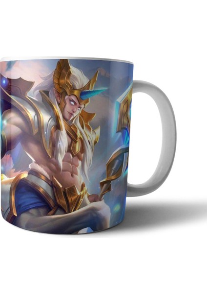 Mobile Legends - Hylos Kişiye Özel Isimli Kupa Bardak Model 1