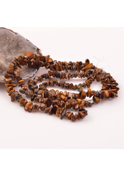 Kaplan Gözü Taşı Şekilsiz Dizi - Kırık Taş