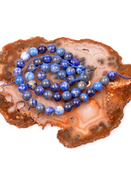 Lapis Lazuli Taşı Dizi - 8 mm