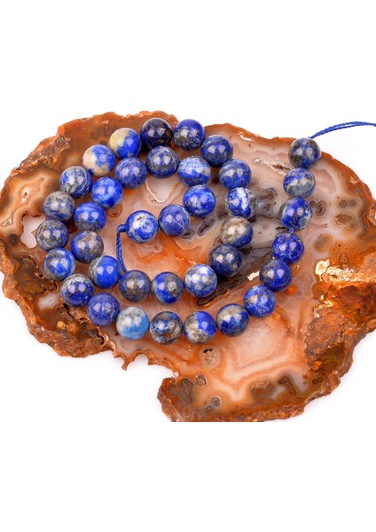 Lapis Lazuli Taşı Dizi - 10 mm
