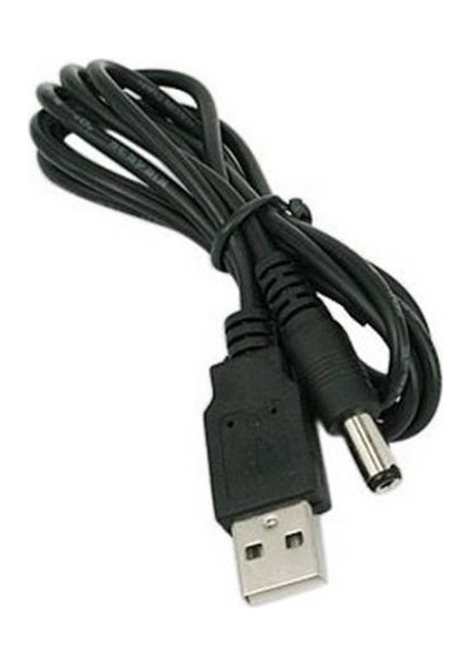 USB Erkek To 5.5 x 2.1mm Dc Çevirici Kablo Mini Hoparlör Notebook Soğutucu Harici DVD USB Hub