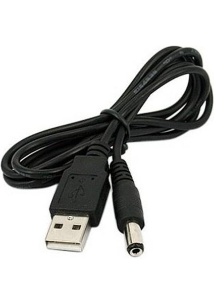 USB Erkek To 5.5 x 2.1mm Dc Çevirici Kablo Mini Hoparlör Notebook Soğutucu Harici DVD USB Hub