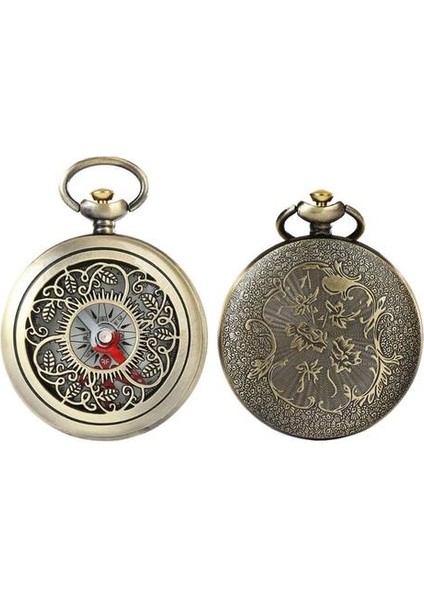 Vintage Bronz Pusula (Yurt Dışından)