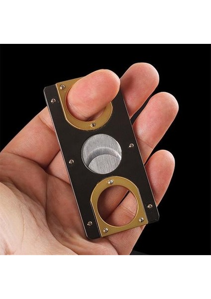 Çift Bıçaklar Paslanmaz Çelik Altın Gümüş Puro Kesici (Yurt Dışından) fiyatları