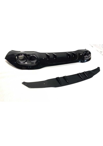 Mercedes A45 W177 Hb 2019+ Difüzör & Egzoz Seti - Siyah Egzoz Ile fiyatları