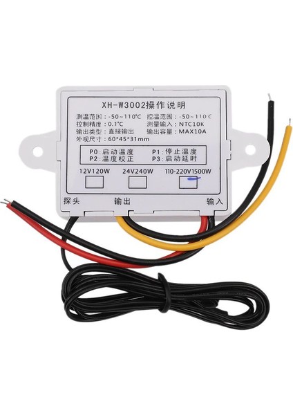 XH-W3002 Dijital Termostat Sıcaklık Kontrol Cihazı modelleri