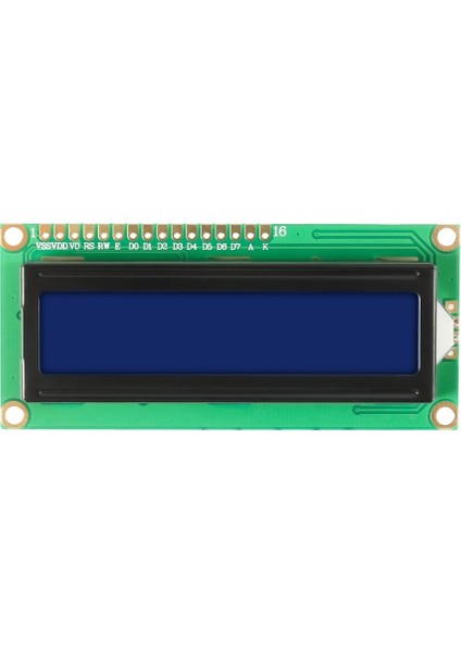 16X2 LCD Ekran - Mavi 2 x 16 Screen Display