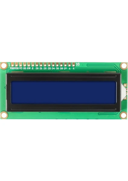 Rob Ada  16X2 LCD Ekran - Mavi 2 x 16 Screen Display