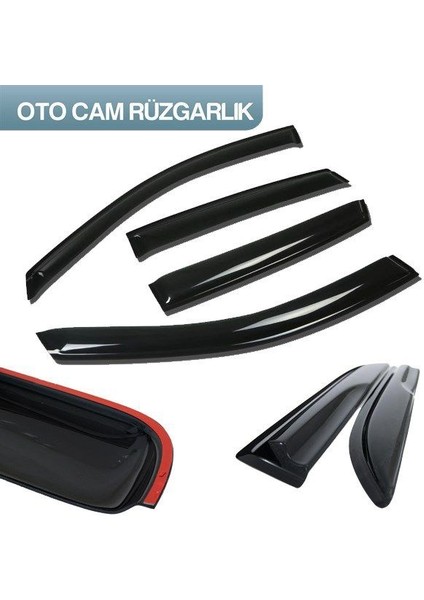 Isuzu D-Max Cam Rüzgarlığı 4lü 2013 ve Üzeri