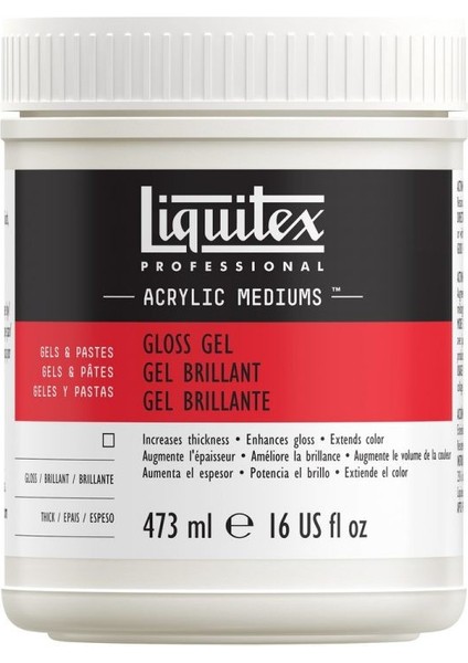 : Professional Akrilik Parlak Jel : 473 ml