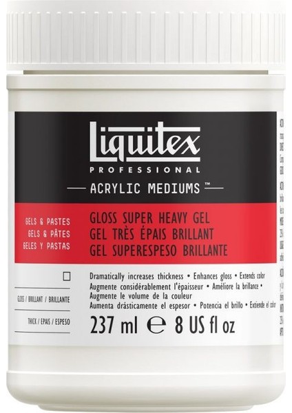 : Professional Akrilik Parlak Süper Yoğun Jel : 237 ml