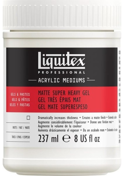 : Professional Akrilik Süper Yoğun Mat Jel : 237 ml