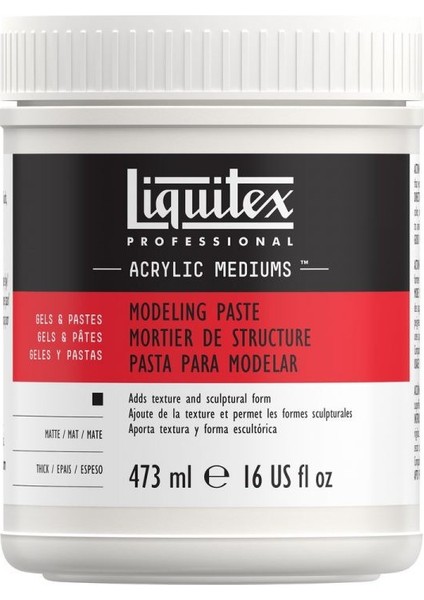 : Professional Akrilik Rölyef Macunu : 473 ml