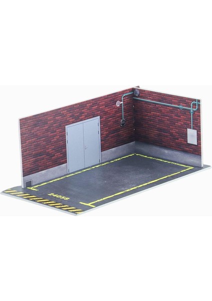 Ar Model Otopark Sahnesi 1/24 Garaj Olasyon Simülasyon Sahnesi C Için (Yurt Dışından)