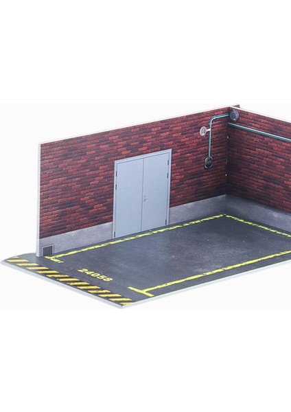 Ar Model Otopark Sahnesi 1/24 Garaj Olasyon Simülasyon Sahnesi C Için (Yurt Dışından)