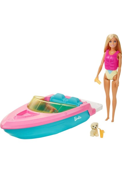 GRG30 Barbie ve Teknesi Oyun Seti
