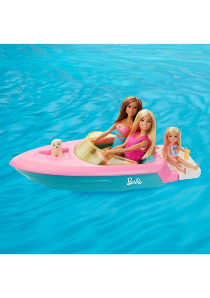 GRG30 Barbie ve Teknesi Oyun Seti