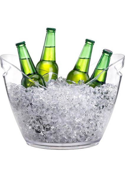 Buz Kovası Şampanya Şarap Bira İçecekleri Serin Retro Parti Xmas Dekor 4l - 8l (Yurt Dışından) indirimleri