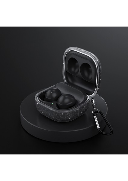 Bluetooth Kulaklık Tpu Flaş Toz Koruyucu Kasa - Siyah (Yurt Dışından)