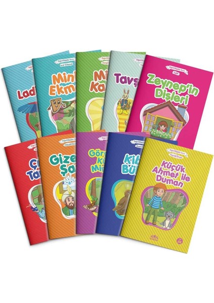 Değerli Masallar Seti Çanta Boy (10 Kitap)