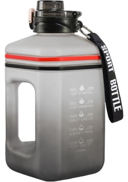2.2l Taşınabilir Spor Su Şişesi Suluk Matara (Yurt Dışından)