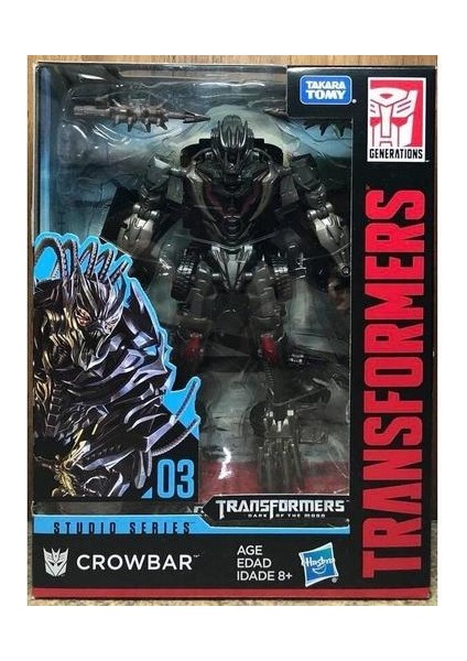 Transformers Studio Serisi 03 Deluxe Sınıfı Crowbar Figure