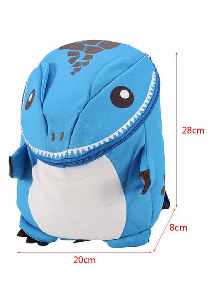 Erkek Çocuklar Için 3D Dinozor Sırt Çantası Sırt Çantaları Çocuklar Kindergarten Küçük Schoolbag Kızlar Sevimli Mavi