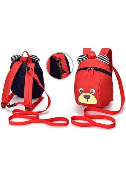 Anaokulunda Çocuk ve Kız Çocukları Için Çocuk Okulları Aracılığıyla 1-5 Yaşında Bebek Schoolbags Omuzları Anti-Kayıp ve Kayıp Sırt Çantası
