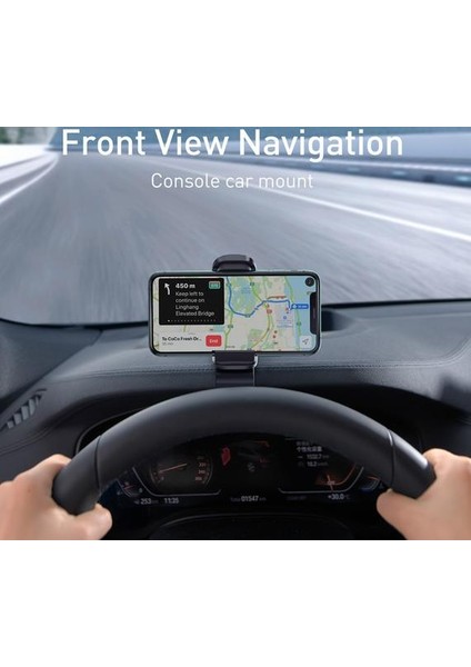 Araba Merkezi Konsolu Telefon Dağı Ayarlanabilir Evrensel Dashboard Cep Telefonu Tutucu Araç Telefonu Braketi Için iPhone Xiaomi | Telefon Sahipleri ve duruş