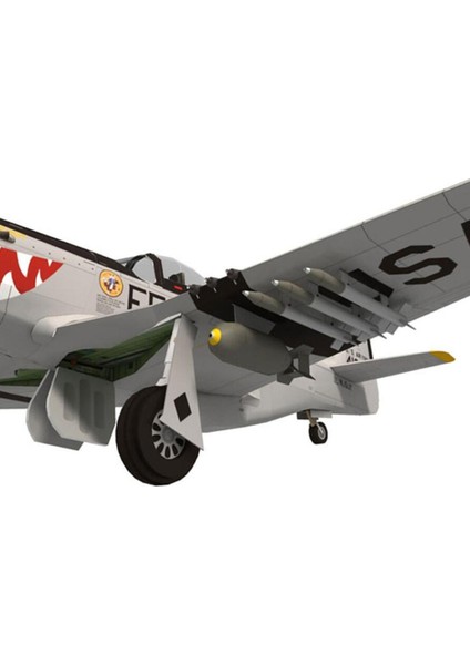 Best Life 1/33 P-51D Fighter Paper Model Uçak Modeli Çocuklar İçin Oyuncak (Yurt Dışından)