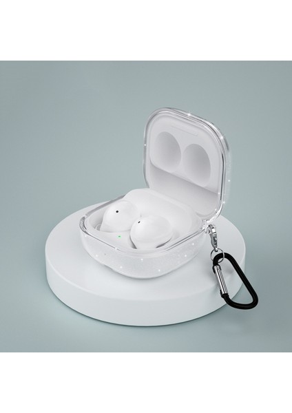 Bluetooth Kulaklık Tpu Flaş Toz Koruyucu Kasa Parıltı Şeffaf (Yurt Dışından)