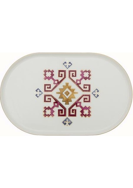 Arabesque Kayık Tabak 27CM