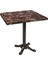 Çipa Werzalit Kare Masa Esb 80X80 - Brownie Mermer 1