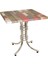 Buket Werzalit Kare Mutfak Masası 70X70 - Red Wood 1