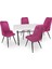 Valerya Werzalit - Çırağan Masa Takımı - Mor 1