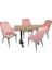Çipa Laminat Anadolu Masa Takımı - Pembe 1