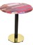 Karanfil Werzalit Yuvarlak Gold Masa Q70 - Red Wood 1