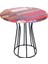 Palermo Werzalit Yuvarlak Esb Mutfak Masası Q70 - Red Wood 1