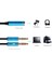 Kulaklık Mikrofon Ayırıcı Kablo Aparat 3.5mm Dişi 2x 3.5mm Erkek Kulaklık Mic Audio Y Splitter Headphone 4