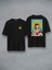 Pulp Fiction Mia Wallace Özel Tasarım Çift Taraf Minimal Baskılı Oversize Unisex Tişört 1