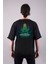 Uzaylı Alien Özel Tasarım Baskılı Oversize Unisex Tişört 2