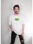 Vegan Vejetaryen Kalp Minimal Tasarım Baskılı Oversize Unisex Tişört 1