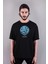Flat Earth Düz Dünya Özel Tasarım Baskılı Oversize Unisex Tişört 1