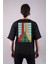 Mr Nobody Bay Hiçkimse Özel Tasarım Çift Taraf Baskılı Oversize Unisex Tişört 2