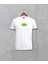 Love Vegan Vejetaryen Baskılı Unisex Beyaz Tişört 1