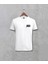 Joker Logo Yazılı Minimal Baskılı Unisex Beyaz Tişört 1