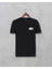 Joker Logo Yazılı Minimal Baskılı Unisex Siyah Tişört 1