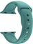 Apple Watch Seri 4 5 6 Için 40 mm Small Beden(S/m Size) Spor Silikon Kordon(54 Farklı Renk) Deniz Mavisi 1